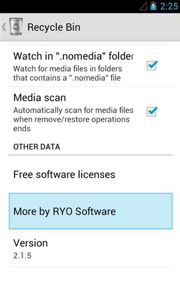 Android data recovery free download