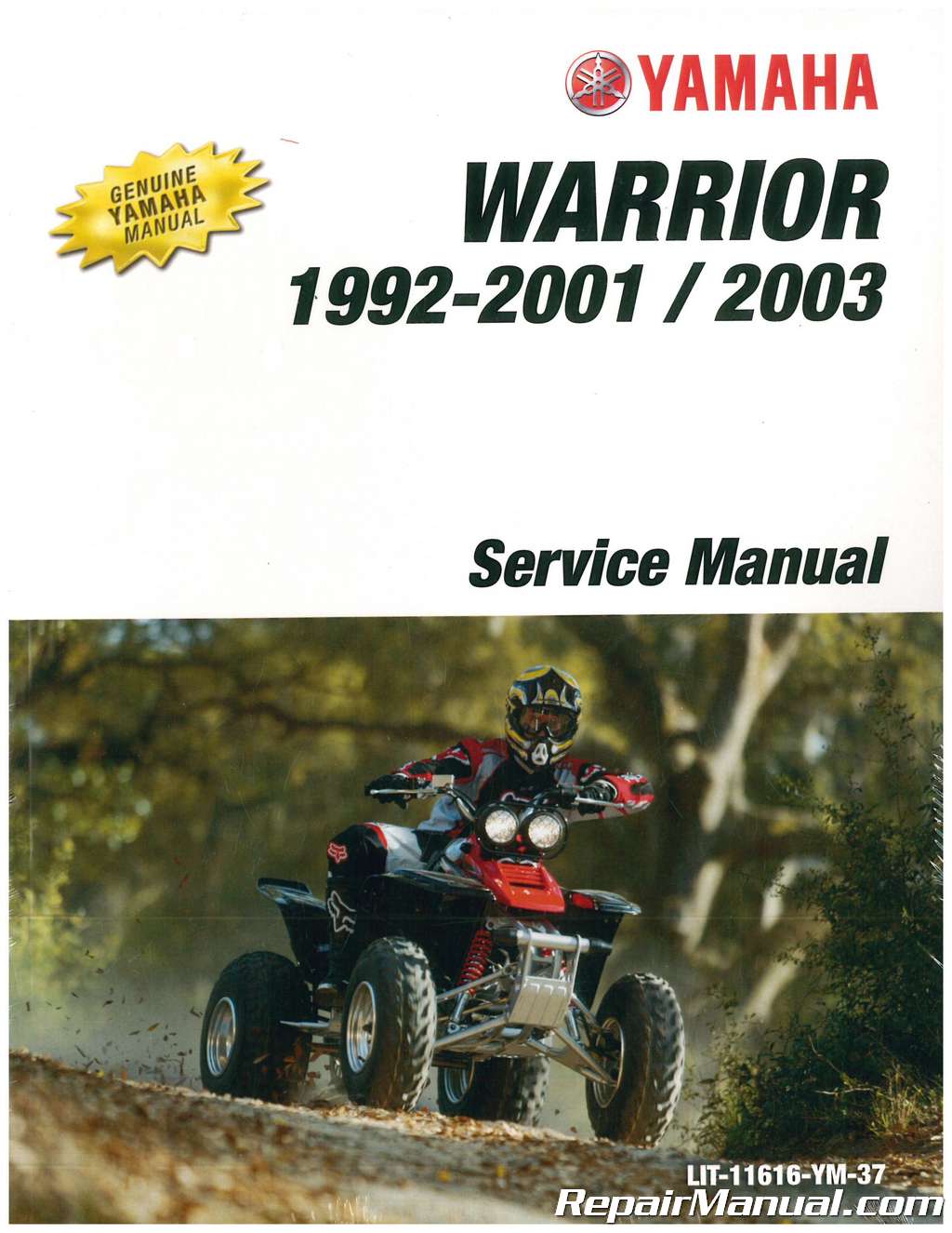Yamaha Warrior 350 Manual Free